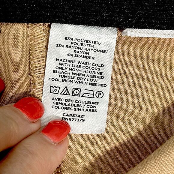 Ann Taylor Black and Tan Skinny Pants - Picture 13 of 13